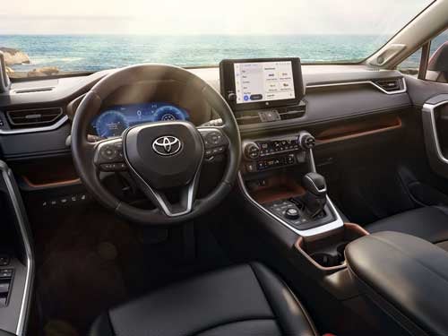 2024 Toyota RAV4 Hybrid interior