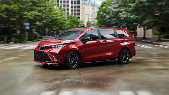 New Toyota Sienna Van