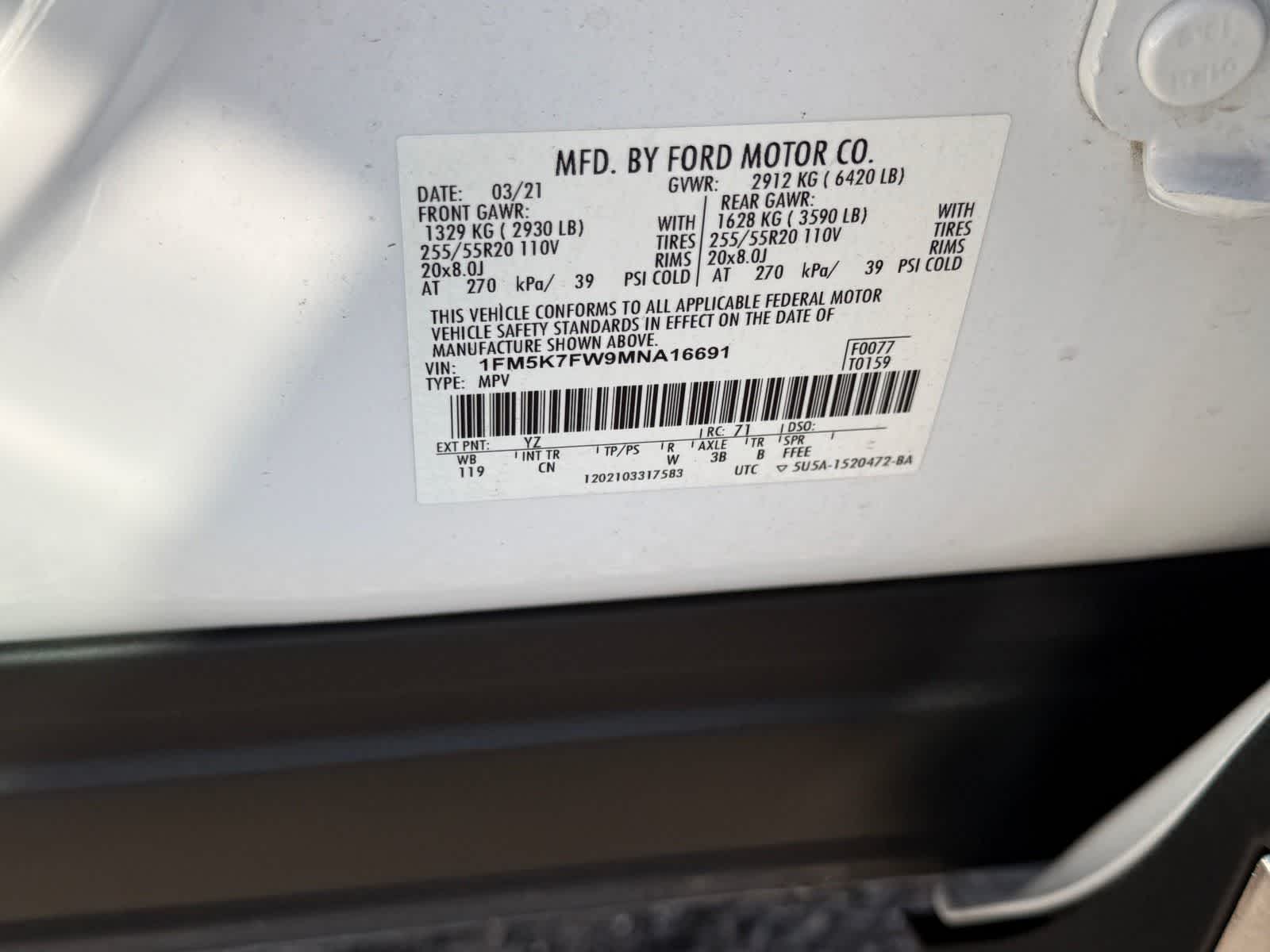 2021 Ford Explorer Limited