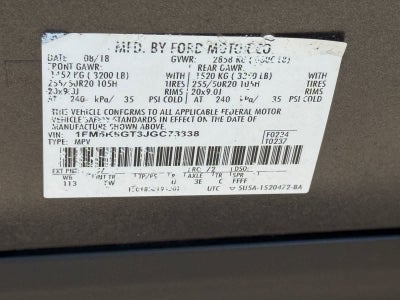 2018 Ford Explorer Sport
