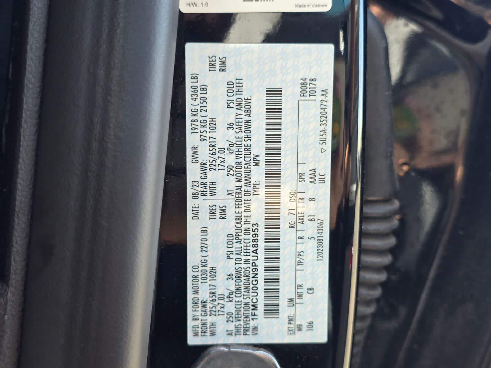 2023 Ford Escape Active