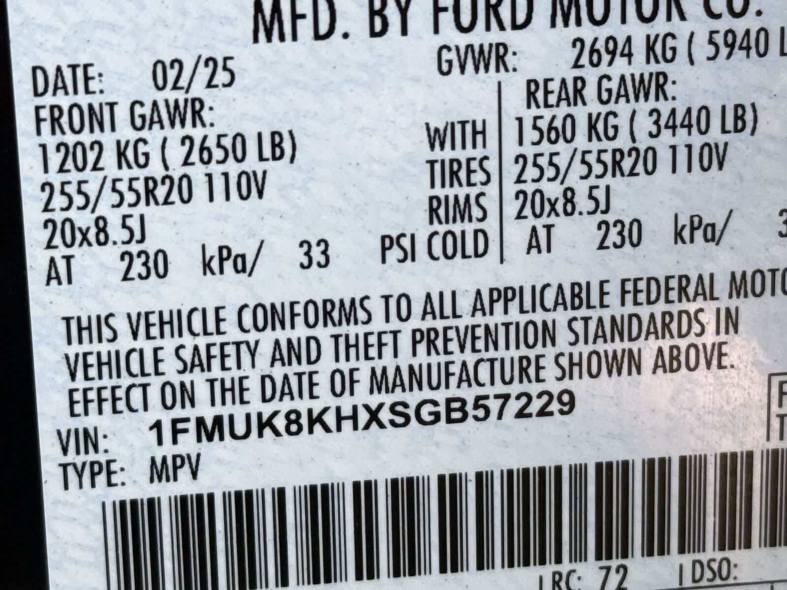 2025 Ford Explorer ST-Line