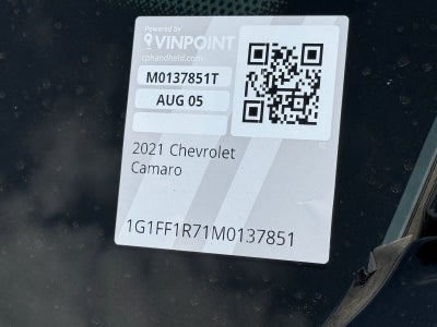 2021 Chevrolet Camaro LT1