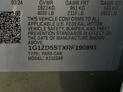 2024 Chevrolet Malibu LT