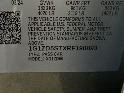 2024 Chevrolet Malibu LT