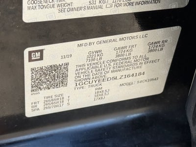 2020 Chevrolet Silverado 1500 RST