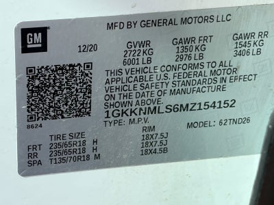 2021 GMC Acadia SLT