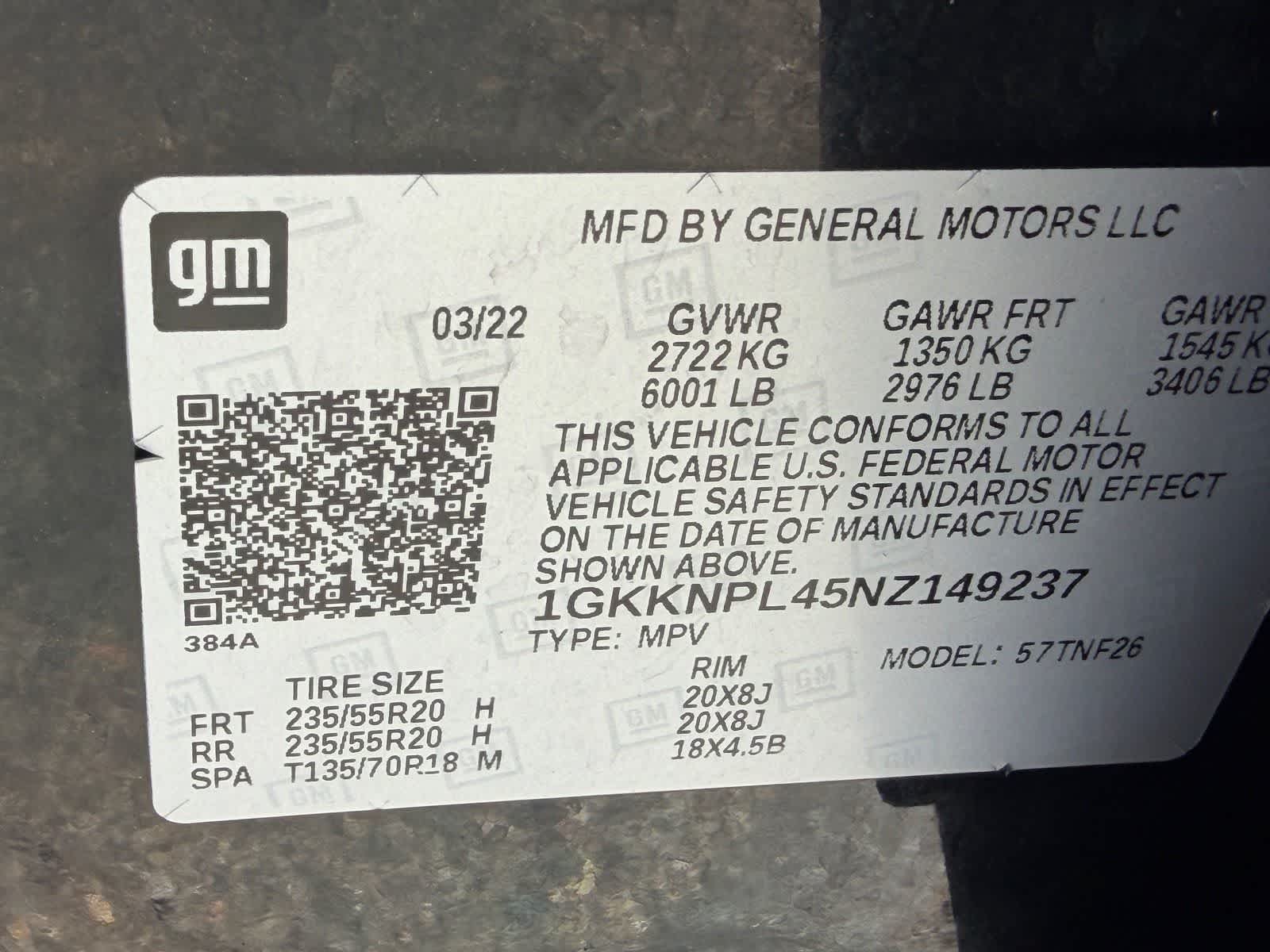 2022 GMC Acadia Denali