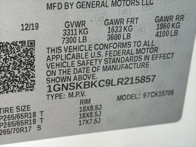 2020 Chevrolet Tahoe LT