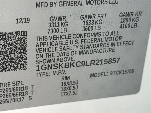 2020 Chevrolet Tahoe LT