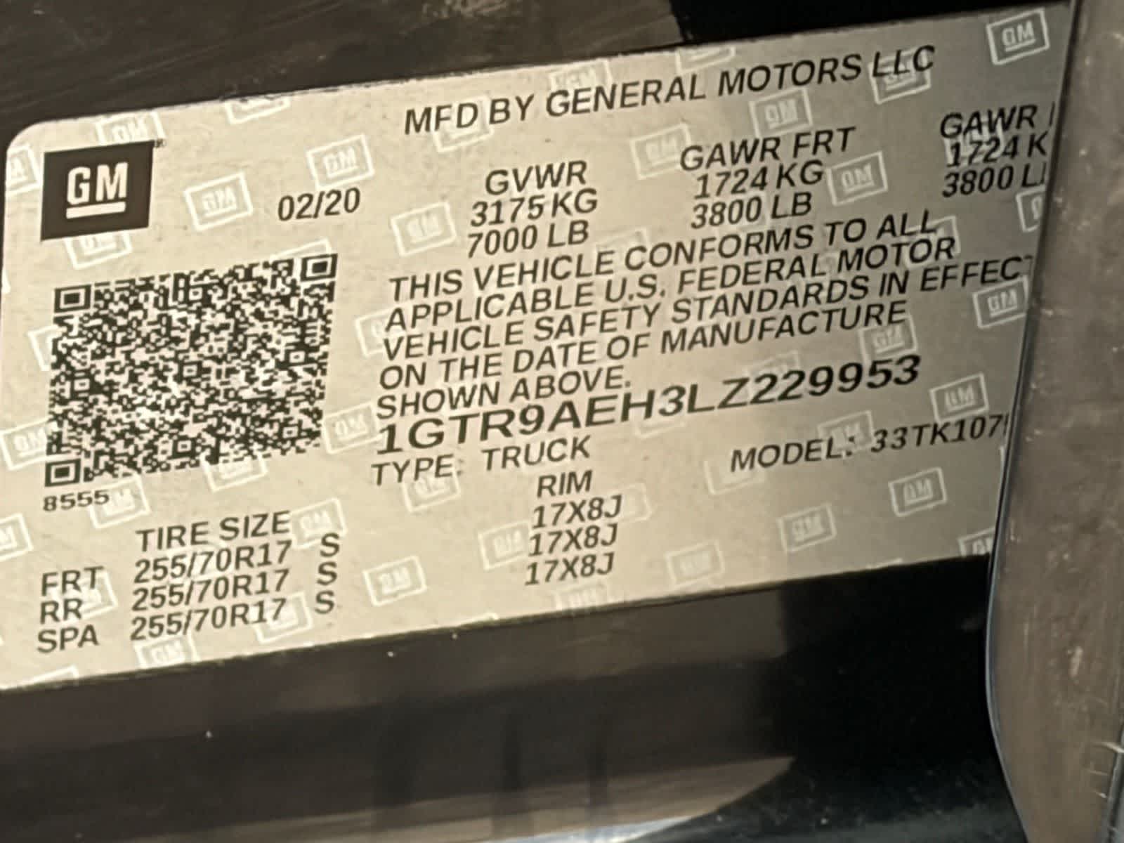 2020 GMC Sierra 1500 4WD Double Cab 147"
