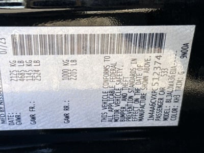 2023 Nissan Maxima SV