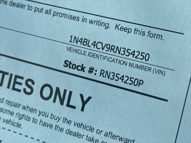 2024 Nissan Altima 2.5 SR