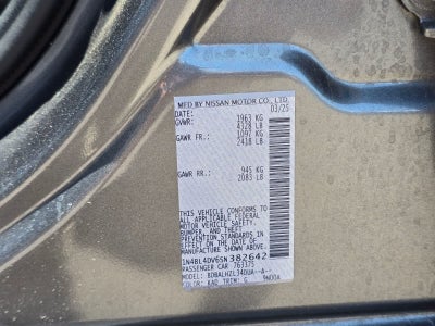 2025 Nissan Altima SV