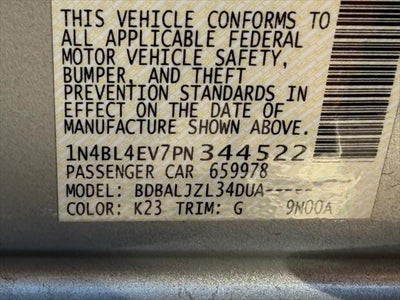 2023 Nissan Altima 2.5 SL