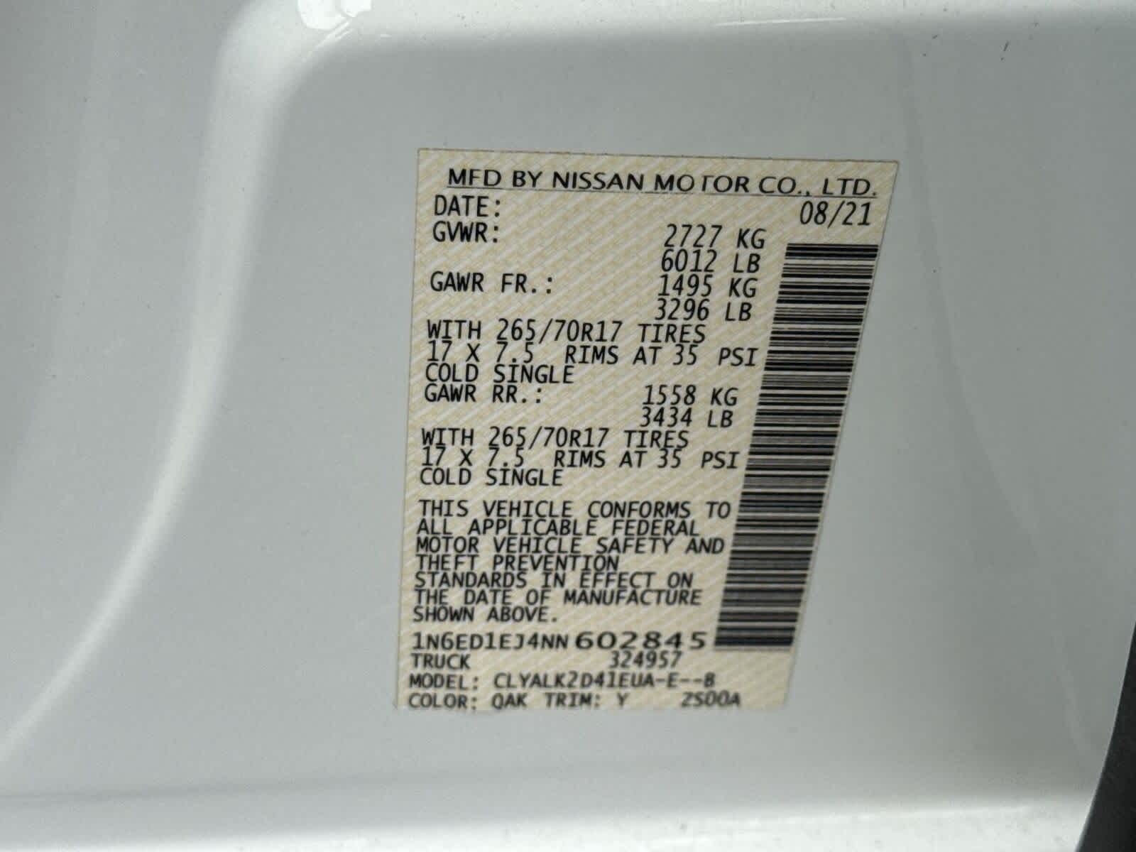 2022 Nissan Frontier PRO-X