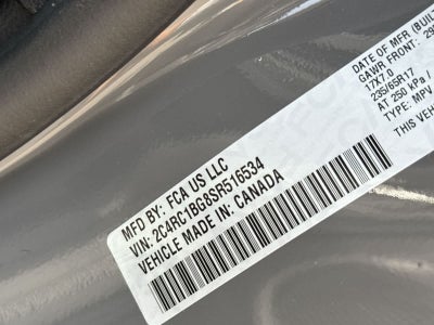 2025 Chrysler Pacifica Select