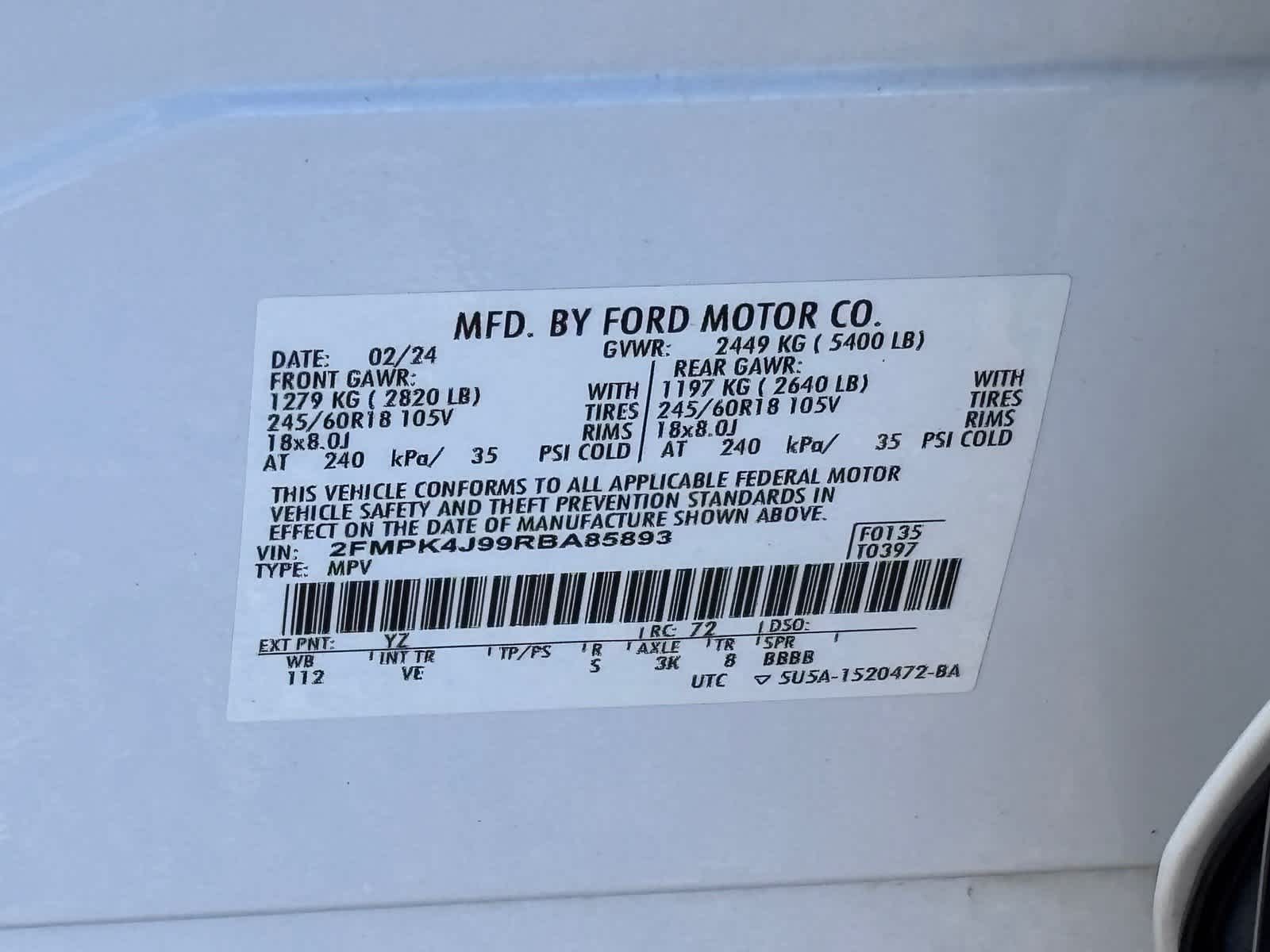 2024 Ford Edge SEL