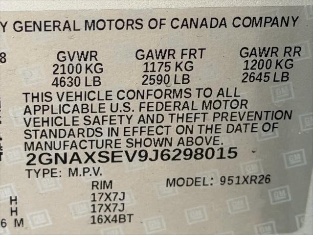 2018 Chevrolet Equinox LT