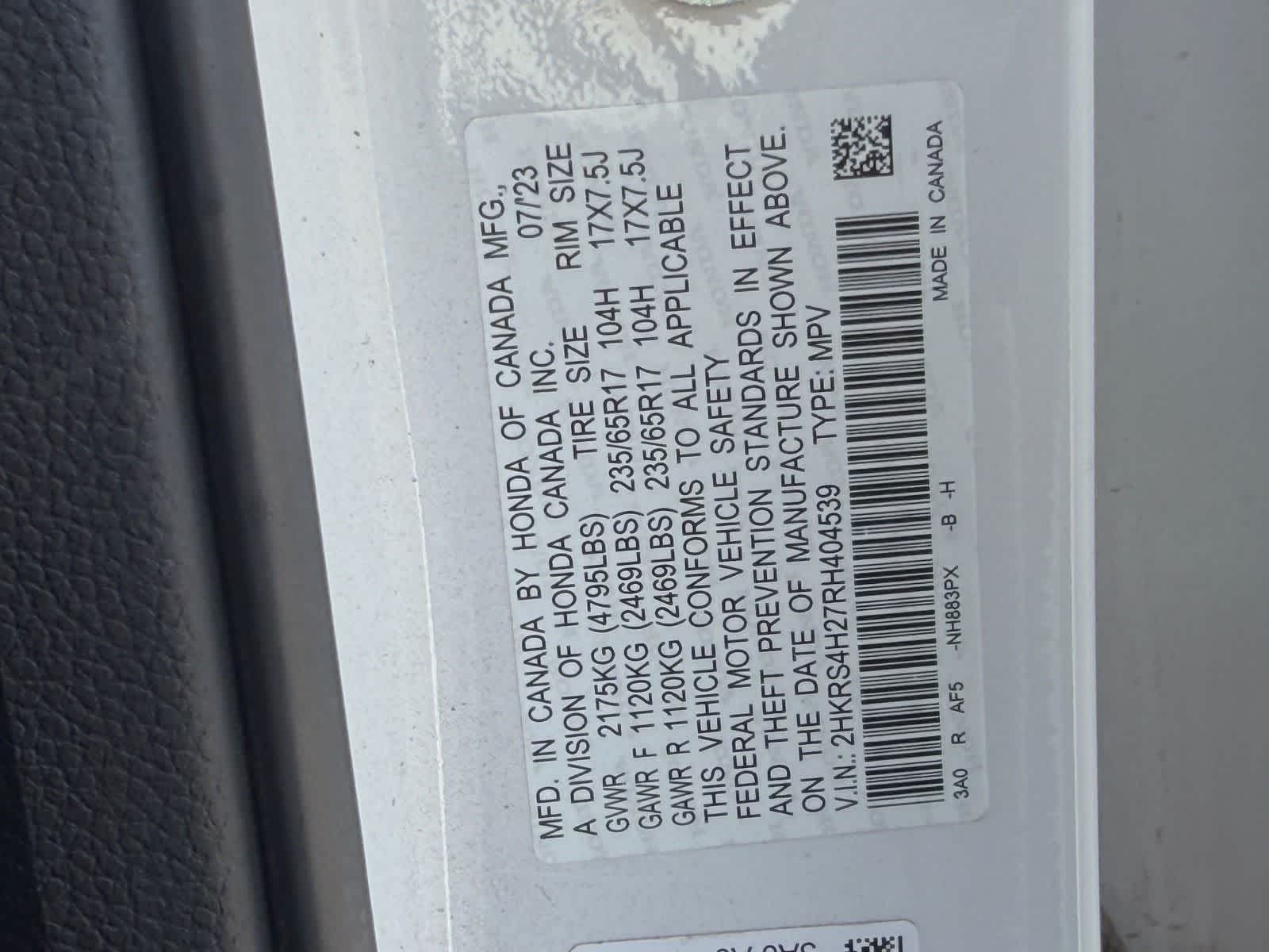 2024 Honda CR-V LX