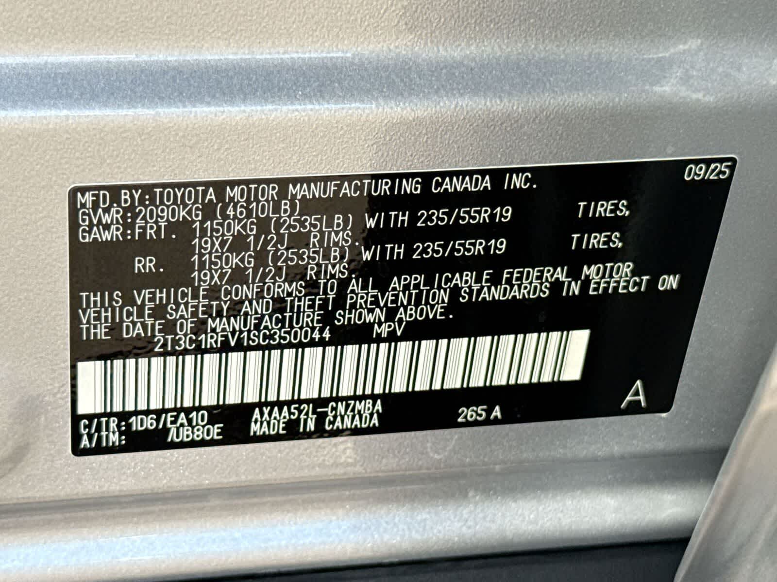 2025 Toyota RAV4 XLE Premium
