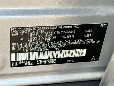 2025 Toyota RAV4 XLE Premium