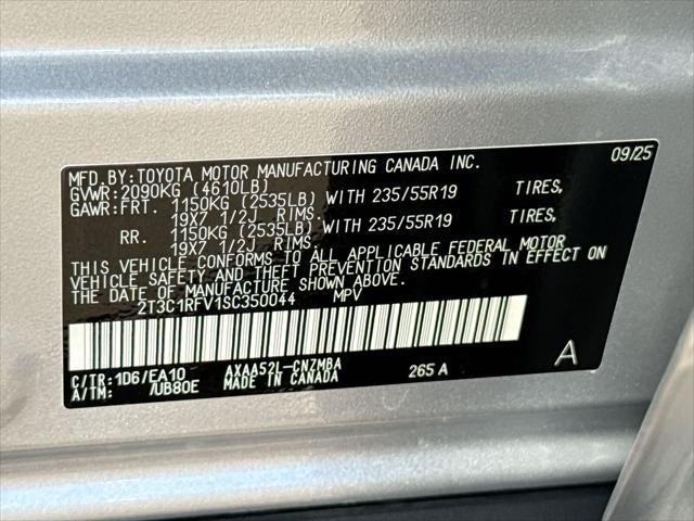 2025 Toyota RAV4 XLE Premium