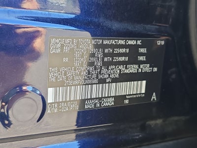 2020 Toyota RAV4 Hybrid XSE
