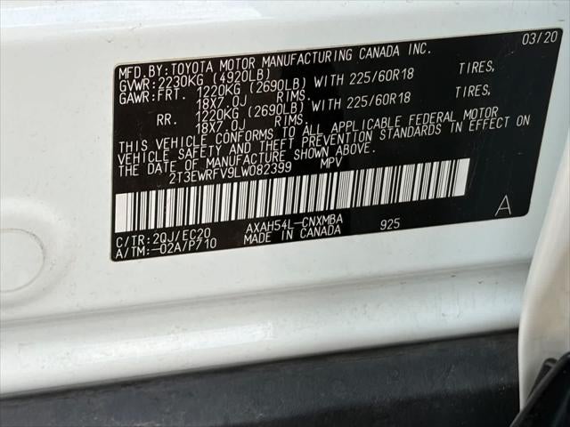 2020 Toyota RAV4 Hybrid XSE