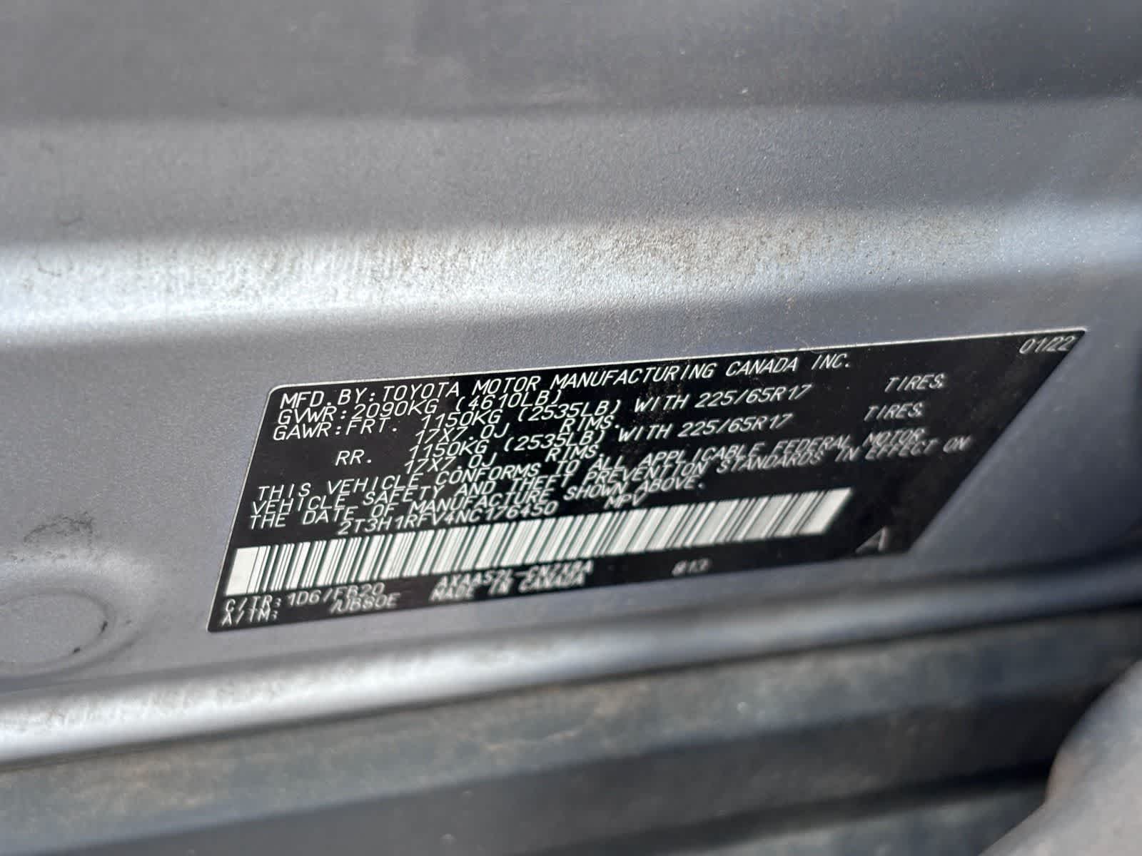 2022 Toyota RAV4 LE