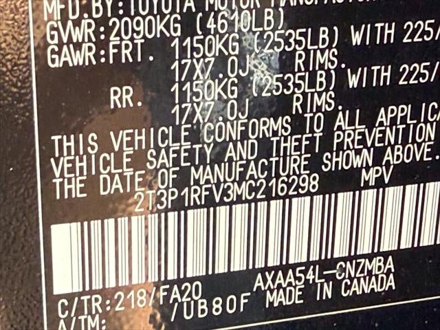 2021 Toyota RAV4 XLE