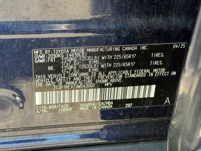 2025 Toyota RAV4 XLE