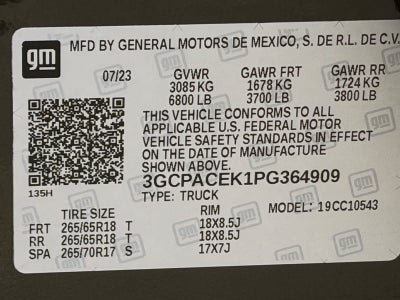 2023 Chevrolet Silverado 1500 LT