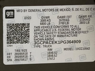 2023 Chevrolet Silverado 1500 LT