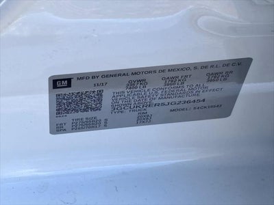 2018 Chevrolet Silverado 1500 LT