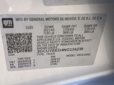 2022 Chevrolet Silverado 1500 LTD RST