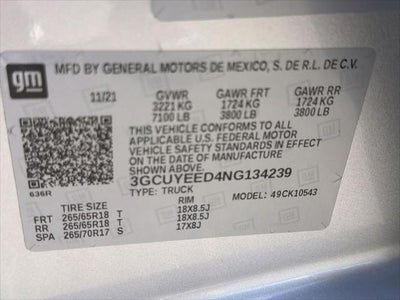 2022 Chevrolet Silverado 1500 LTD RST