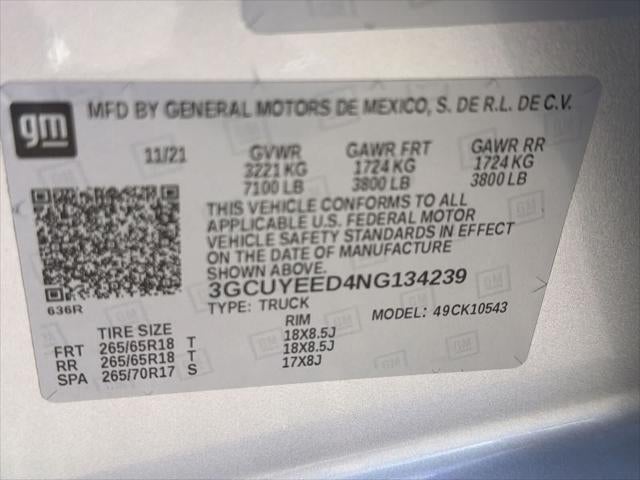 2022 Chevrolet Silverado 1500 LTD RST