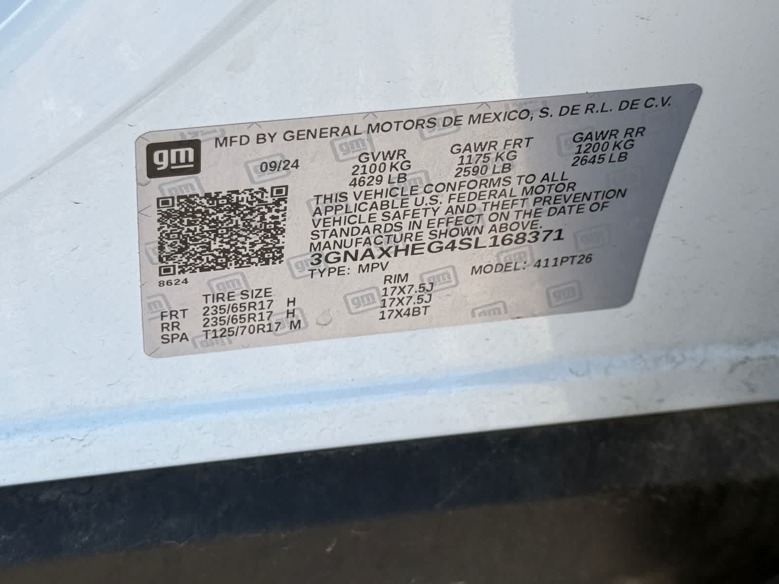 2025 Chevrolet Equinox FWD LT