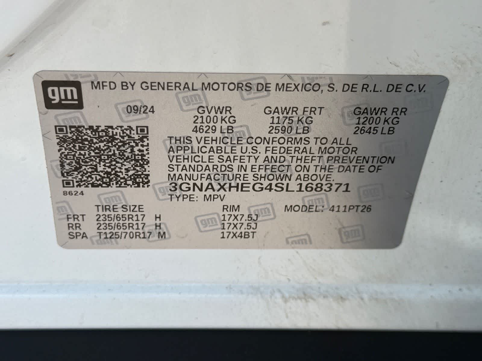 2025 Chevrolet Equinox FWD LT