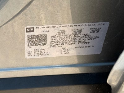 2025 Chevrolet Equinox FWD LT