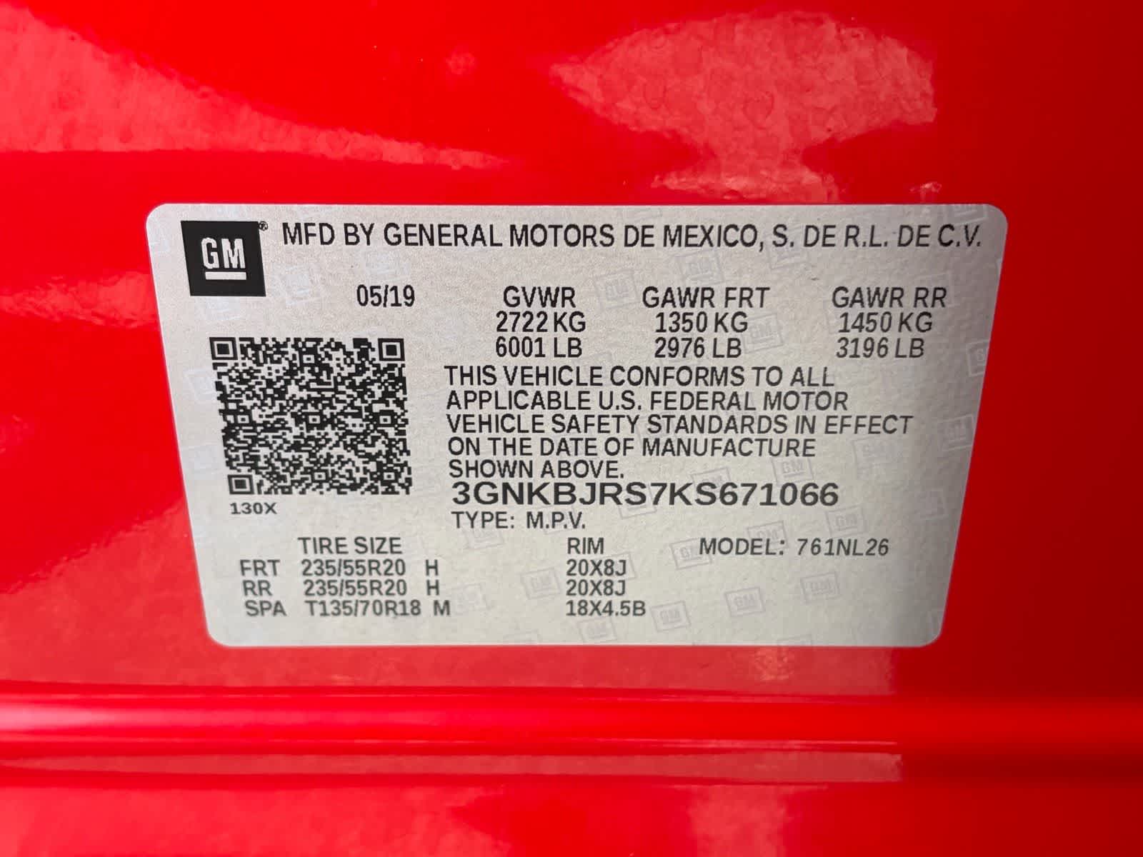 2019 Chevrolet Blazer RS