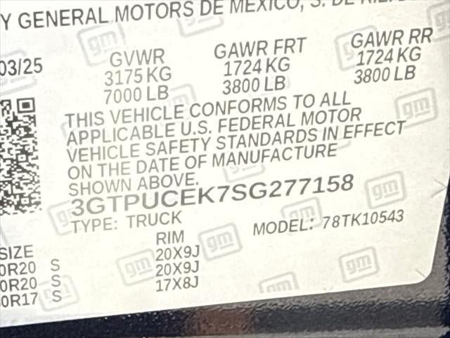 2025 GMC Sierra 1500 Elevation