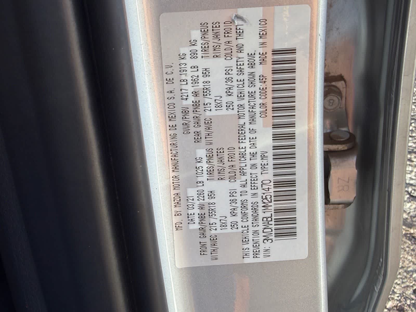 2021 Mazda Mazda CX-30 Select