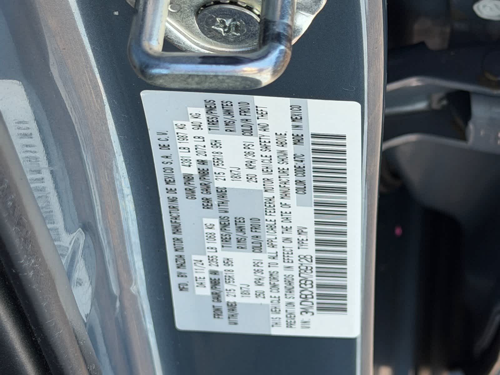 2025 Mazda Mazda CX-30 2.5 S Carbon Edition