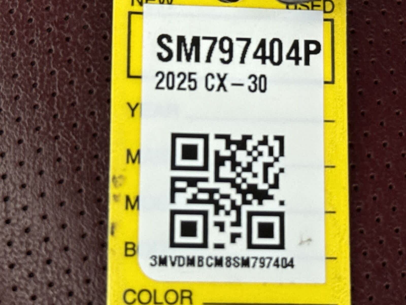 2025 Mazda Mazda CX-30 2.5 S Carbon Edition