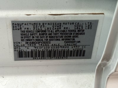 2023 Nissan Sentra SV