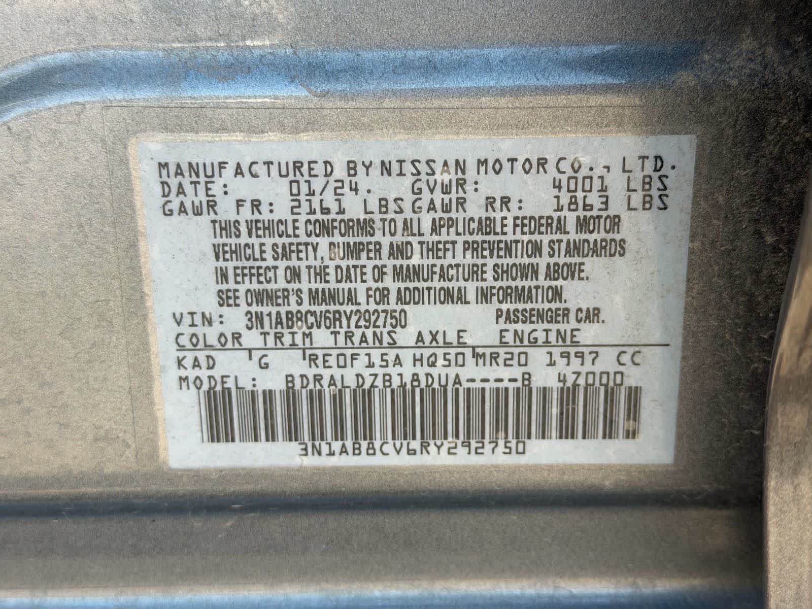 2024 Nissan Sentra SV