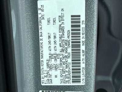 2025 Toyota Tacoma SR5