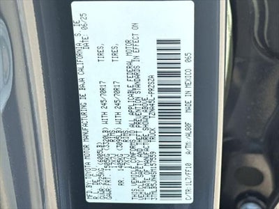 2025 Toyota Tacoma SR5